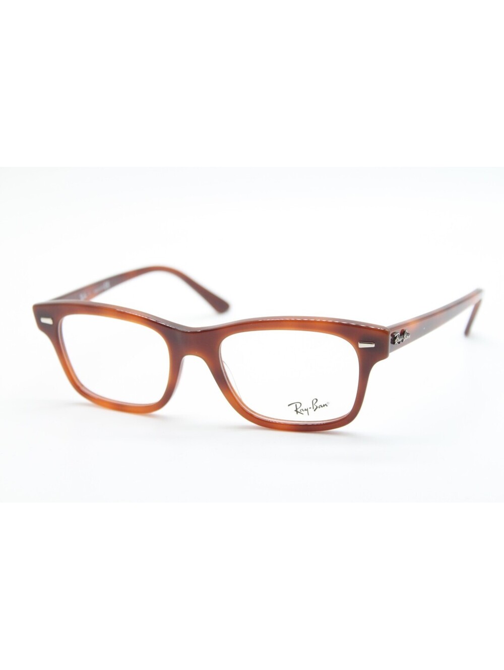 NEW RAY-BAN RB 5383 5944 BROWN AUTHENTIC EYEGLASSES 52-19